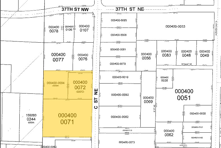 3409 C St NE, Auburn, WA for sale - Plat Map - Image 1 of 1