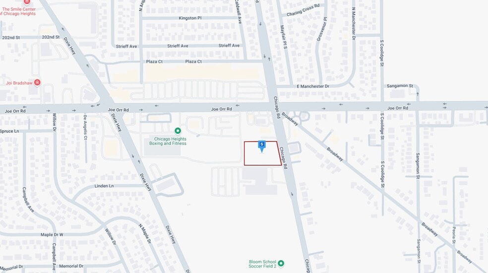 636 Chicago Rd, Chicago Heights, IL for lease - Plat Map - Image 2 of 3