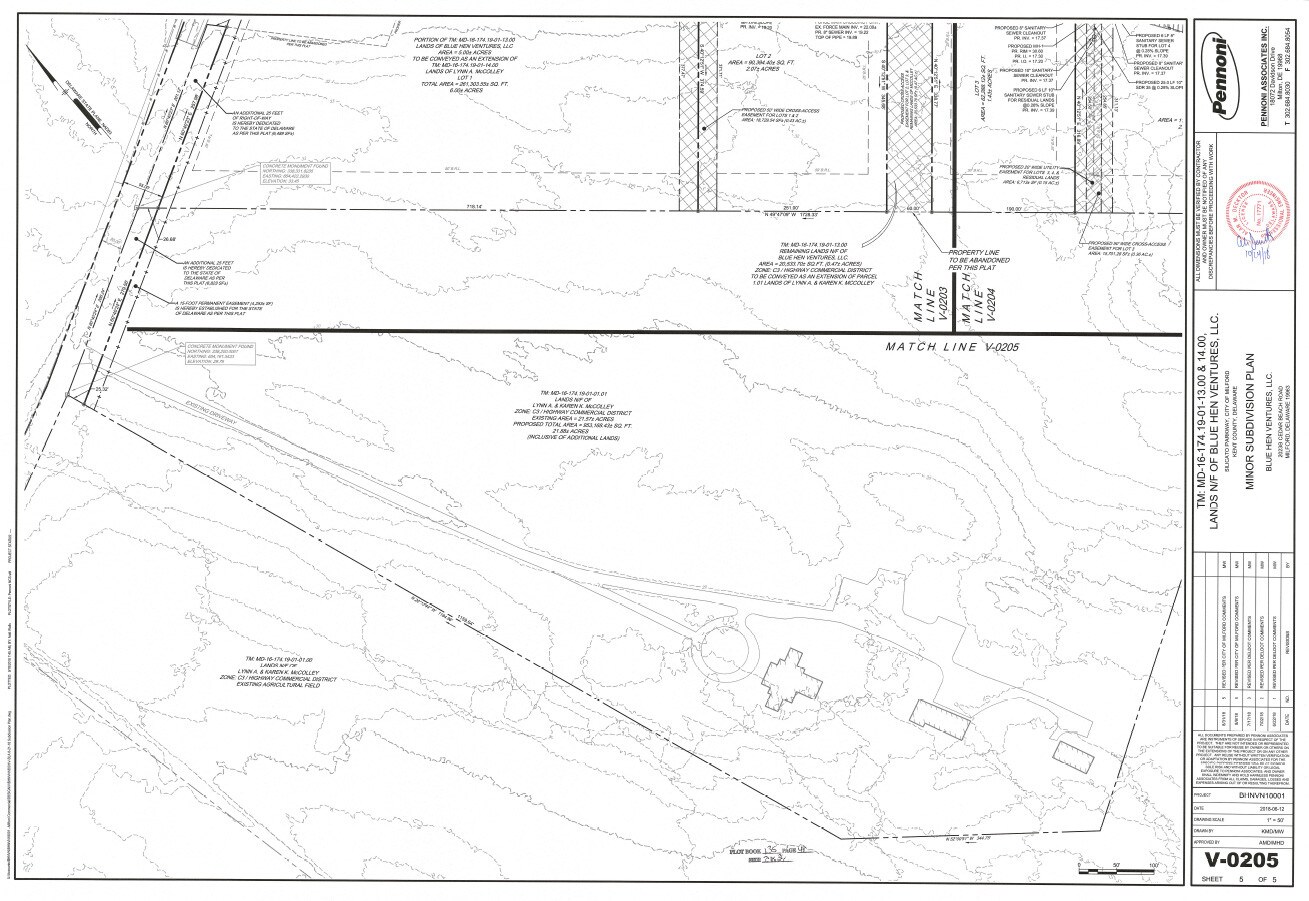 416 NE 10th St, Milford, DE 19963 52+/ Acres / C3 Zoning!