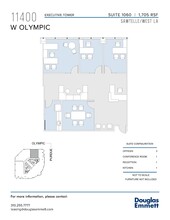 11400 W Olympic Blvd, Los Angeles, CA for lease Floor Plan- Image 1 of 2