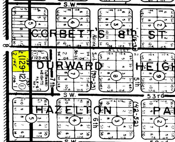 5325 SW 8th St, Miami, FL for lease - Plat Map - Image 2 of 8