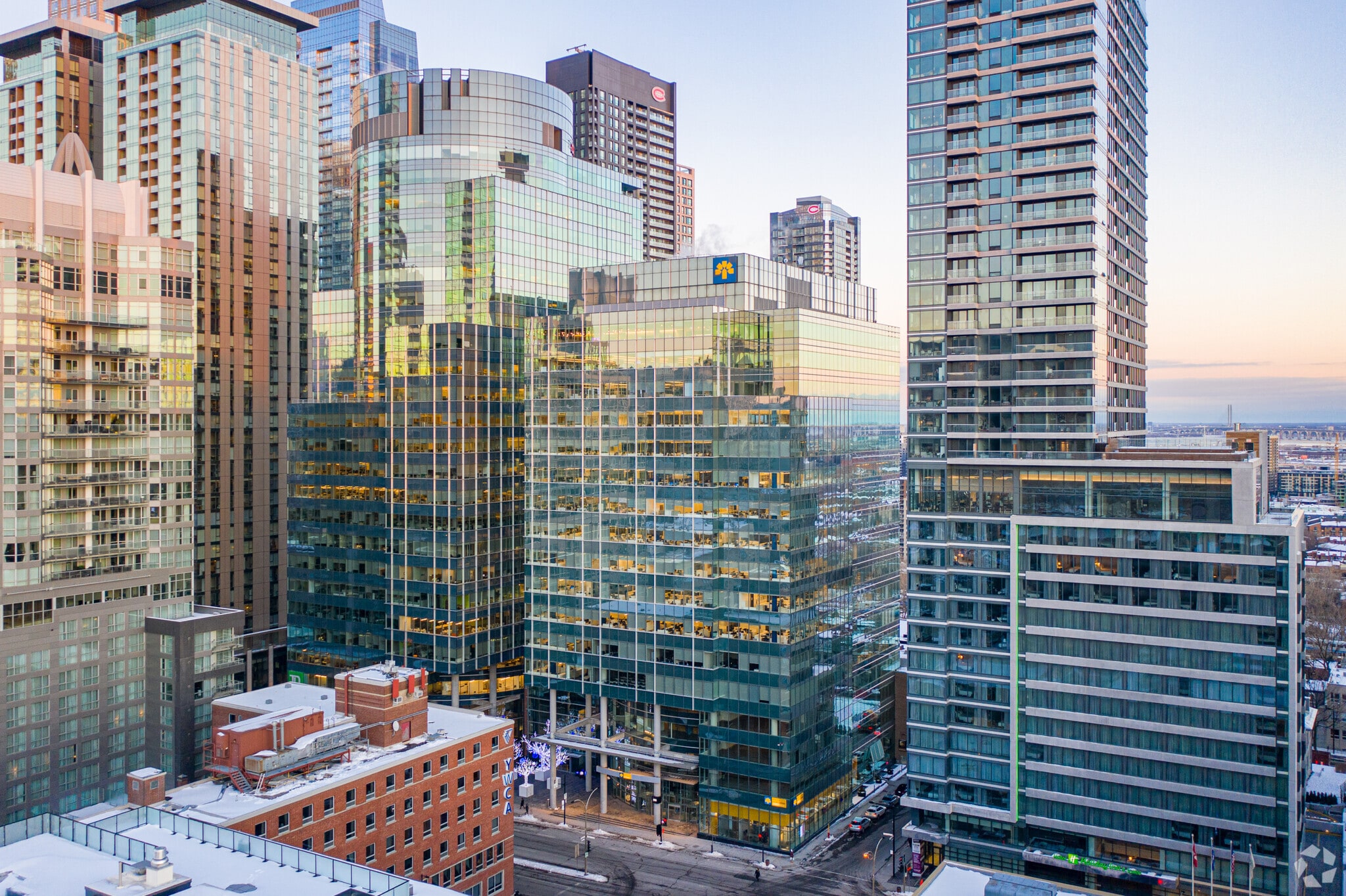 1360 Boul René-Lévesque O, Montréal, QC for sale Aerial- Image 1 of 1