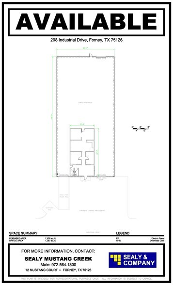 208 Industrial Dr, Forney, TX for lease - Building Photo - Image 2 of 3