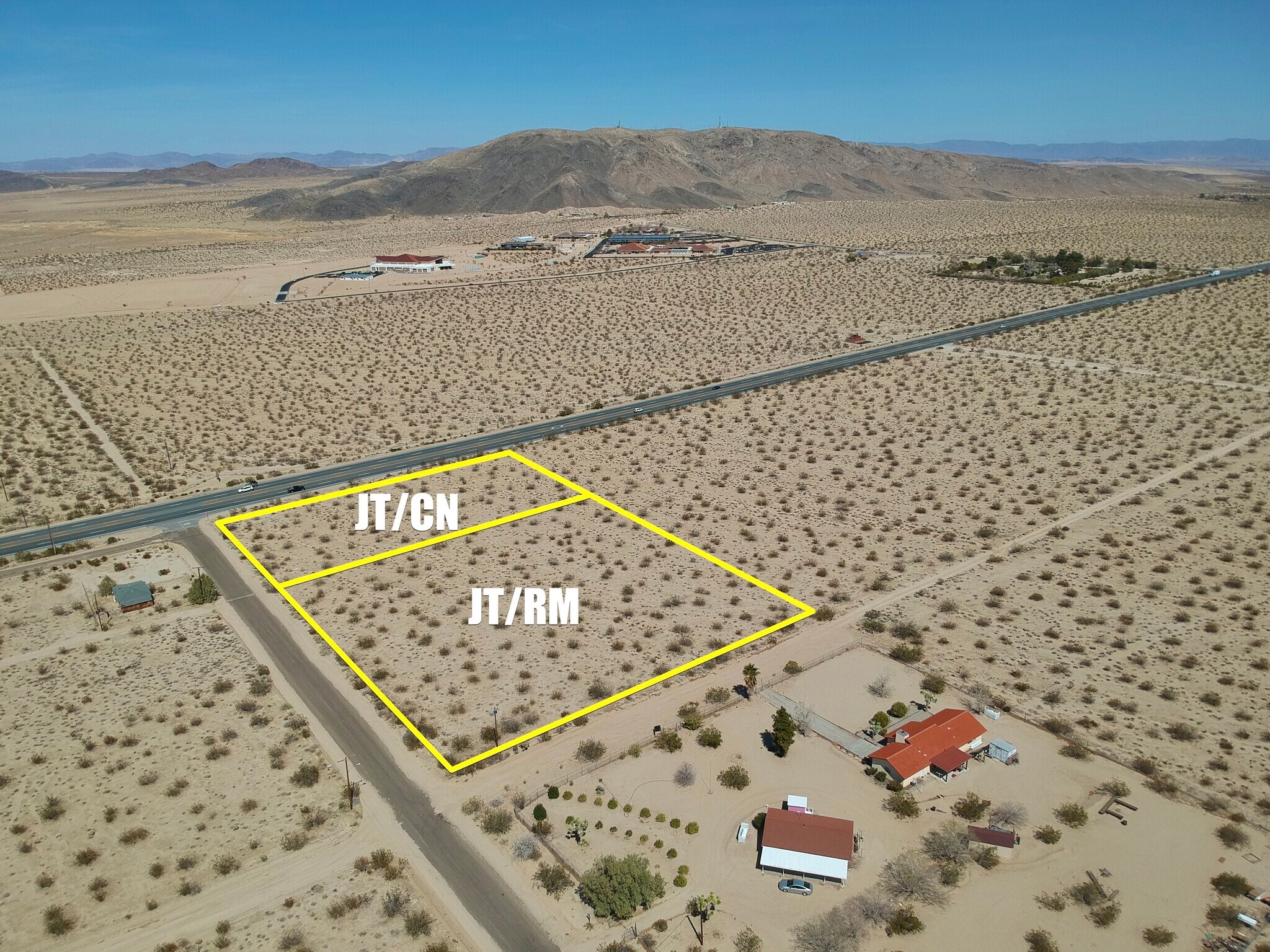6625 Twentynine Palms Hwy, Joshua Tree, CA for sale Aerial- Image 1 of 1