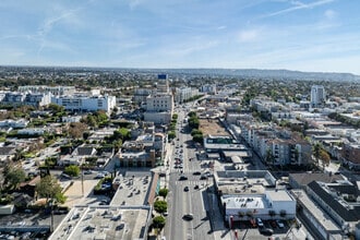 600 S La Brea Ave, Los Angeles, CA - AERIAL  map view - Image1