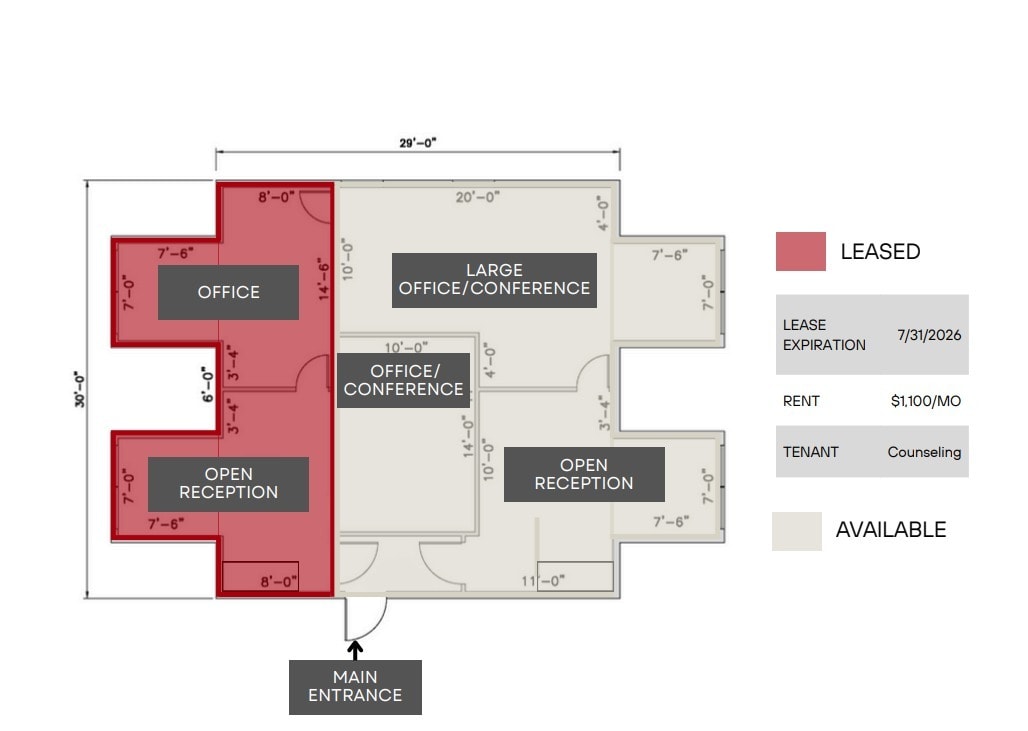 107 Fountain Brook Cir, Cary, NC 27511 - Unit C -  - Floor Plan - Image 1 of 1