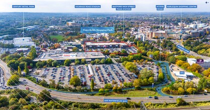New Rd, Watford, HRT - AERIAL  map view