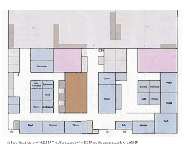 5257 Cleveland St, Virginia Beach, VA for lease Floor Plan- Image 1 of 1