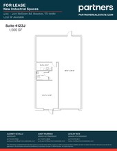 4125 Hollister St, Houston, TX for lease Site Plan- Image 1 of 1