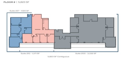 2813 S Hulen St, Fort Worth, TX for lease Floor Plan- Image 1 of 1