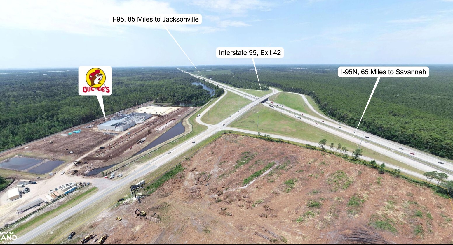 7199 Highway 99, Brunswick, GA for sale Aerial- Image 1 of 30