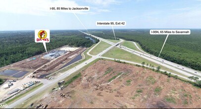 7199 Highway 99, Brunswick, GA - aerial  map view - Image1