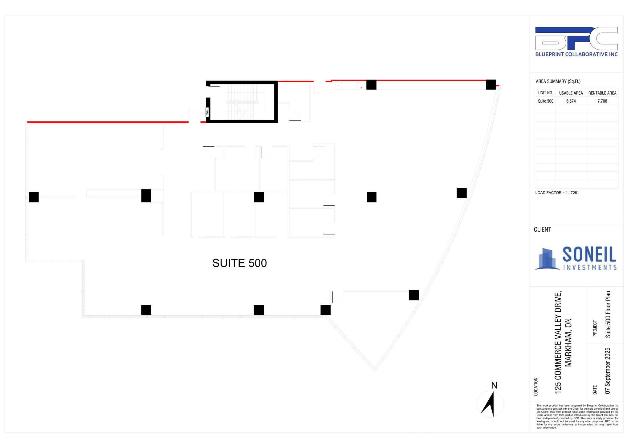 55 Commerce Valley Dr W, Markham, ON for lease Site Plan- Image 1 of 1