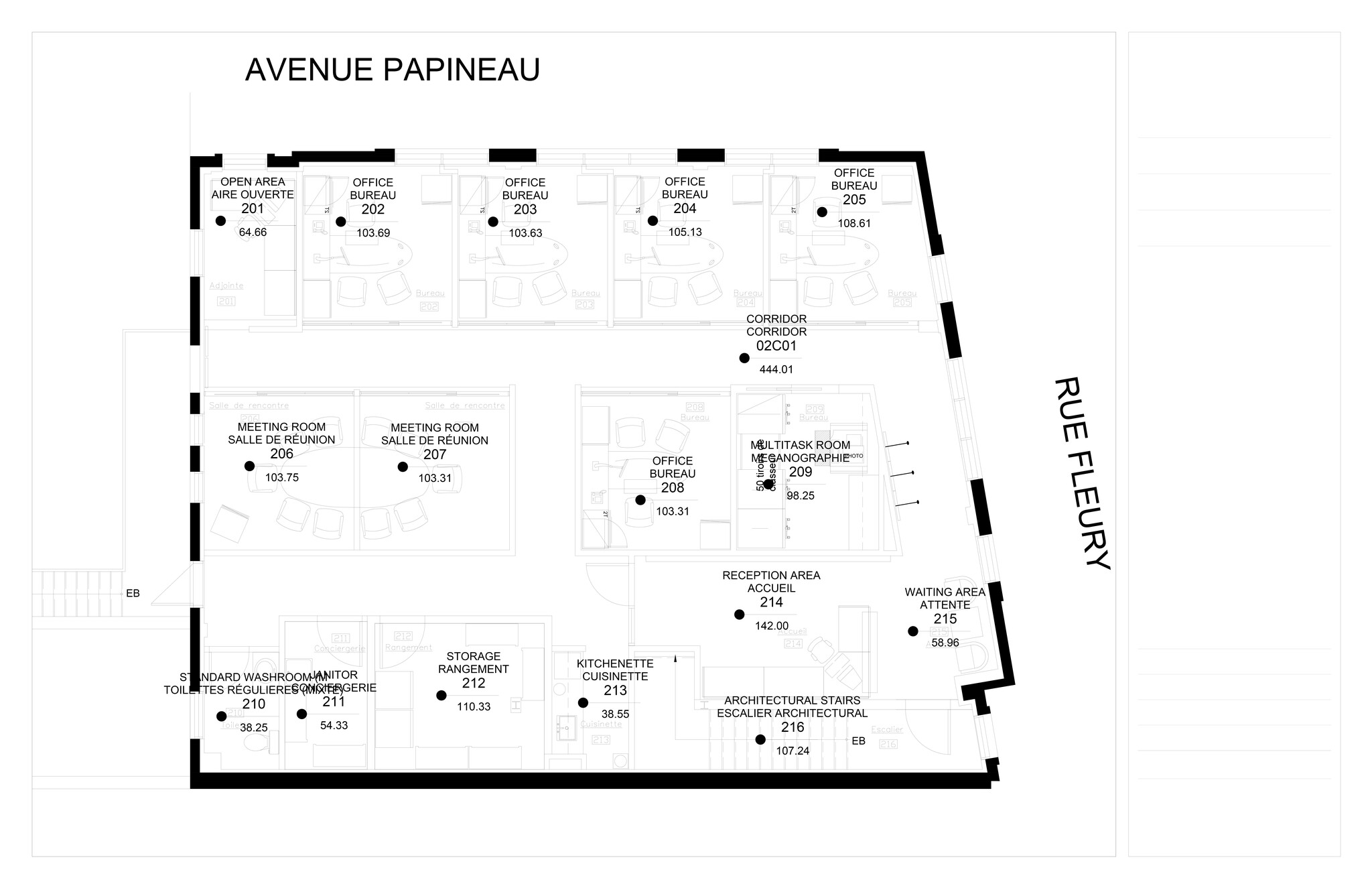 1795 Rue Fleury E, Montréal, QC for lease Site Plan- Image 1 of 4