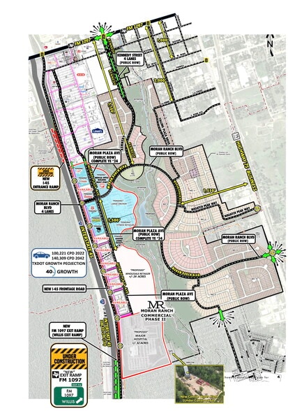 I-45 & FM 1097, Willis, TX for sale - Site Plan - Image 3 of 3
