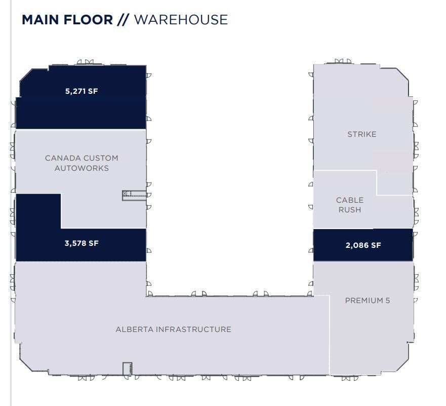 11870 88th Ave, Fort Saskatchewan, AB for lease Floor Plan- Image 1 of 1