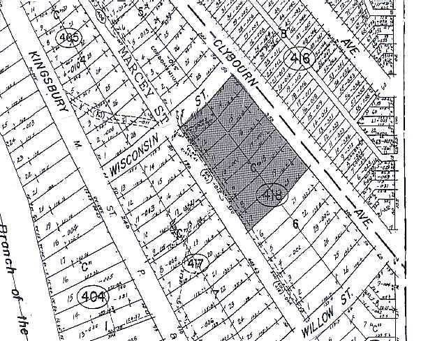 1836-1840 N Clybourn Ave, Chicago, IL for lease - Plat Map - Image 2 of 7