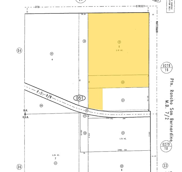 670 N Waterman Ave, San Bernardino, CA for sale - Plat Map - Image 3 of 6