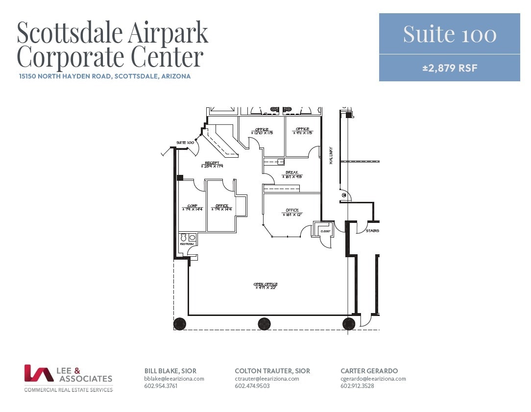 15150 N Hayden Rd, Scottsdale, AZ for sale Floor Plan- Image 1 of 1