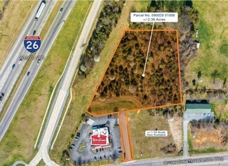 More details for 2805 Boones Creek Rd, Johnson City, TN - Land for Lease