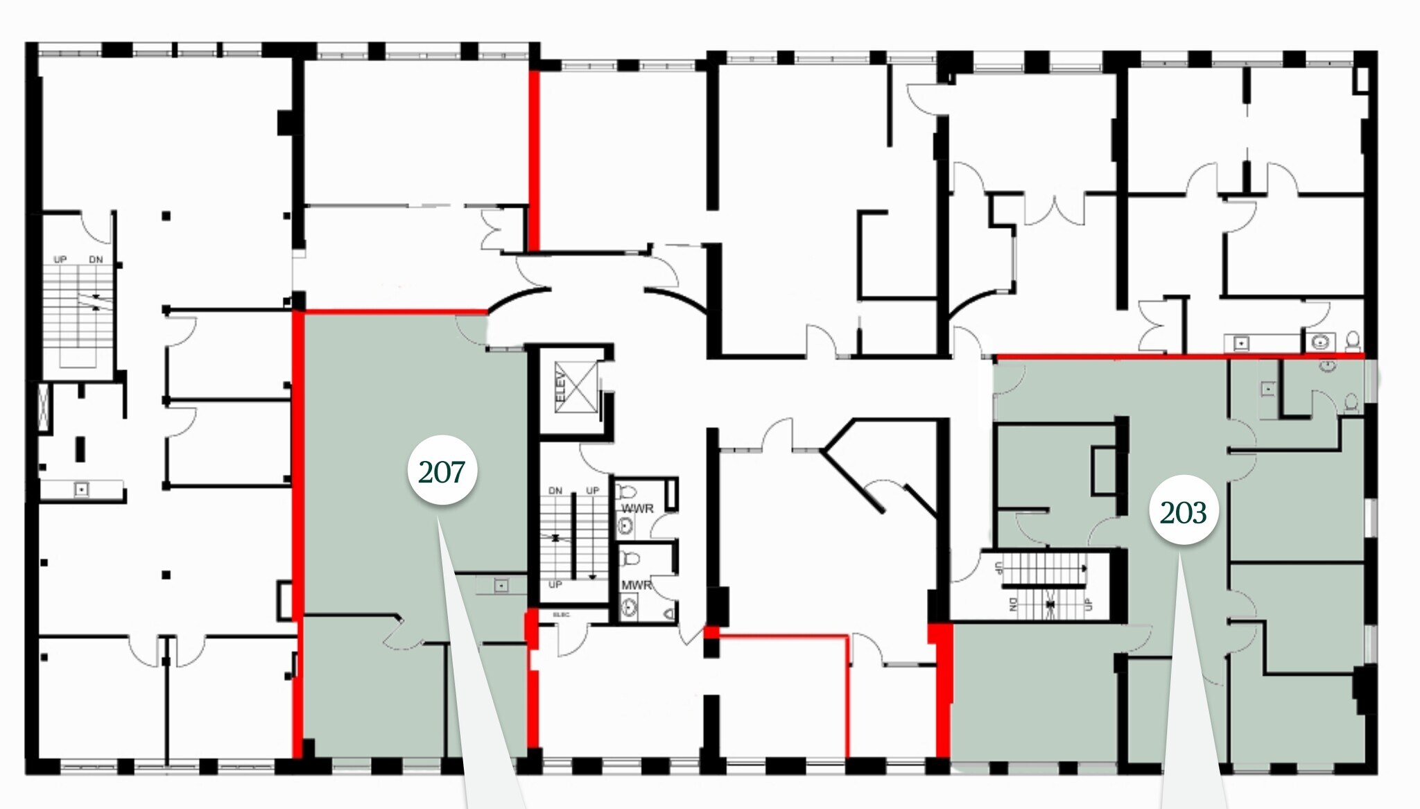 45-55 Colborne St, Toronto, ON for lease Floor Plan- Image 1 of 1
