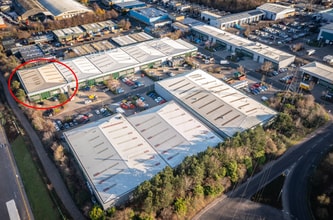 5-9 Spire Green Centre, Harlow, ESS - AERIAL  map view