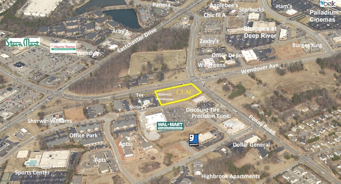 W Wendover Ave, High Point, NC for sale Primary Photo- Image 1 of 1