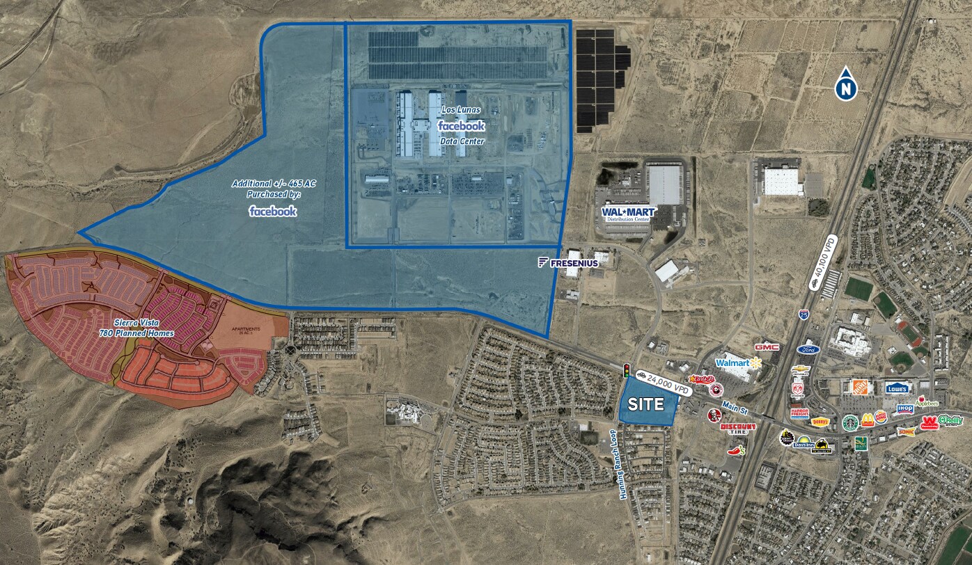 Los Lunas Zoning Map Nm Highway 6, Los Lunas, Nm 87031 - +/-18 Ac Prime Retail / Mixed-Use  Development | Loopnet