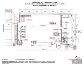 1142-1198 N Capitol Ave, San Jose, CA for lease Site Plan- Image 1 of 1