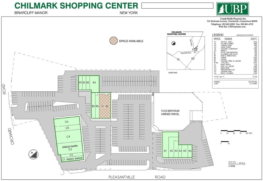 1868-1924 Pleasantville Rd, Briarcliff Manor Village, NY for lease - Site Plan - Image 2 of 6