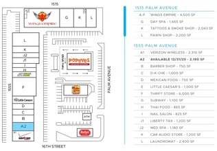 1515-1555 Palm Ave, San Diego, CA for lease Site Plan- Image 1 of 1