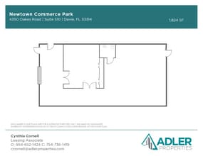 4350-4380 Oakes Rd, Davie, FL for lease Floor Plan- Image 1 of 1