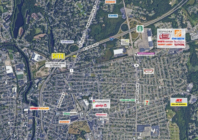 1049 Washington St, Attleboro, MA for lease - Building Photo - Image 3 of 3