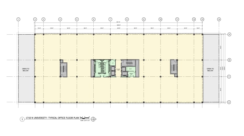 1710 N University Dr, Plantation, FL for lease - Floor Plan - Image 2 of 2