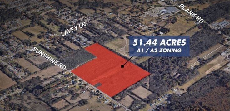 13600 Sunshine Rd, Baton Rouge, LA for sale Aerial- Image 1 of 1