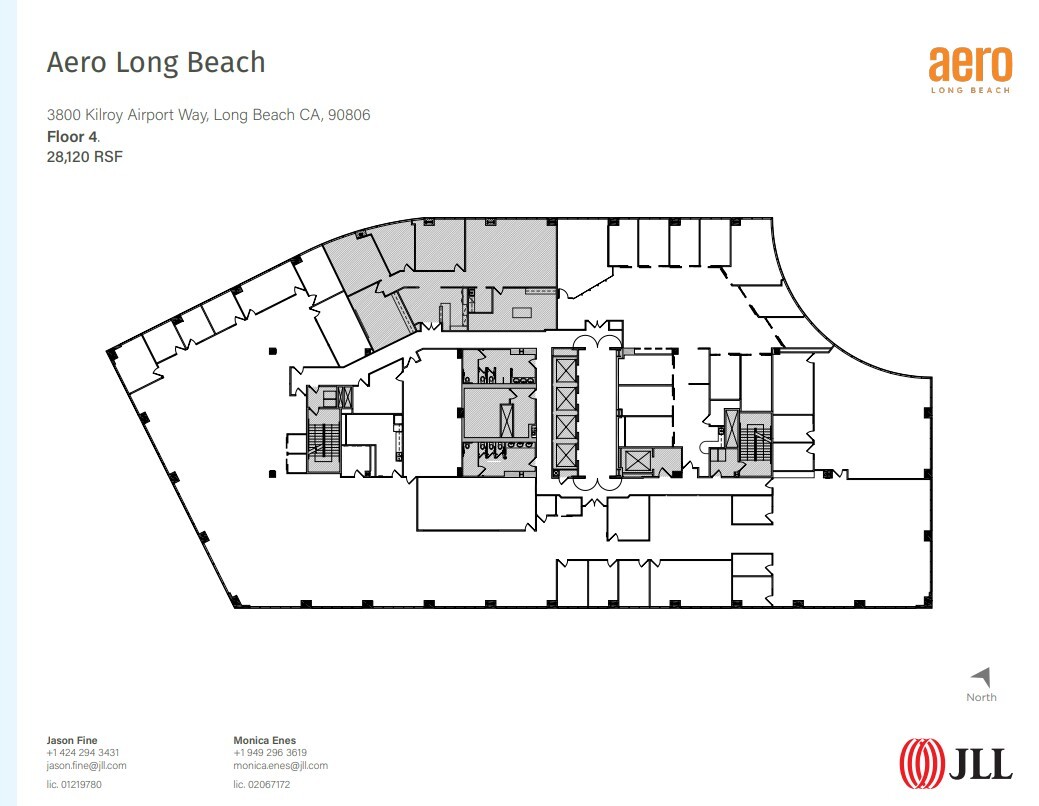 3900 Kilroy Airport Way, Long Beach, CA for lease Floor Plan- Image 1 of 1