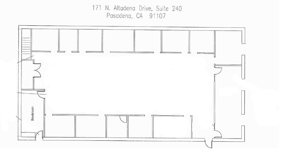 133 N Altadena Dr, Pasadena, CA for lease Interior Photo- Image 1 of 1