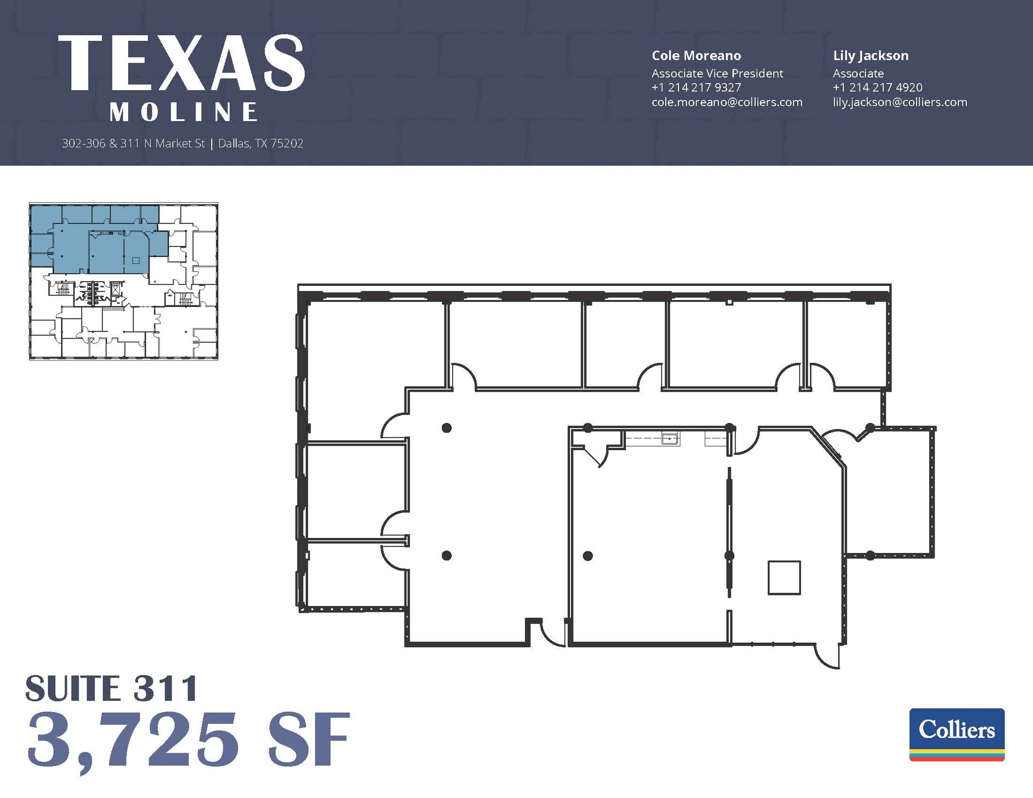 311 N Market St, Dallas, TX for lease Floor Plan- Image 1 of 10