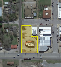 106 W 2nd St, Hearne, TX - aerial  map view - Image1