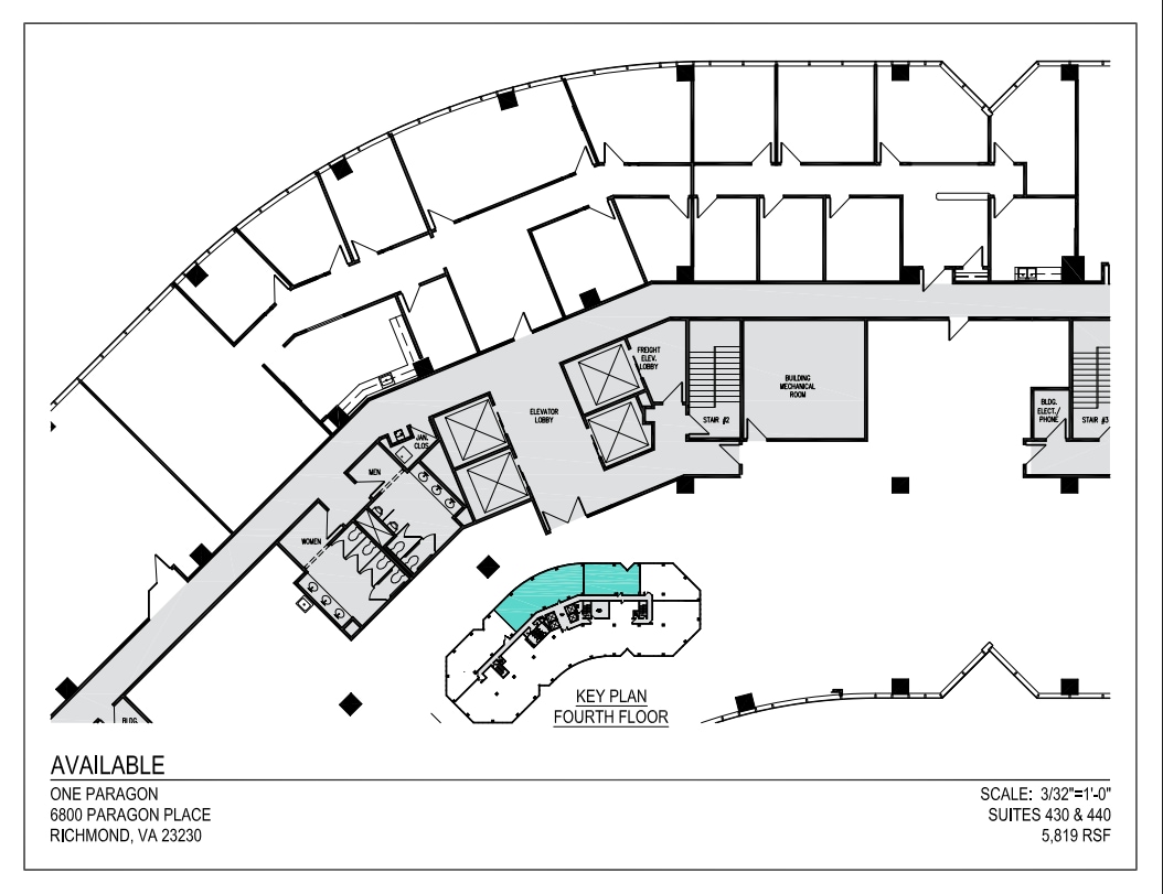 6800 Paragon Pl, Richmond, VA for lease Floor Plan- Image 1 of 1