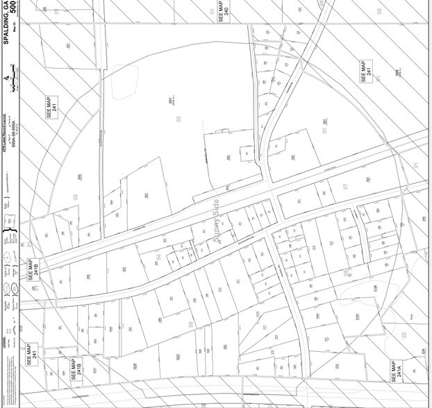 4026 N Expressway, Hampton, GA for sale - Plat Map - Image 1 of 1