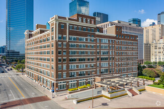 900 Jackson St, Dallas, TX - aerial  map view