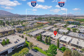 1836 Commercenter Cir, San Bernardino, CA - AERIAL map view