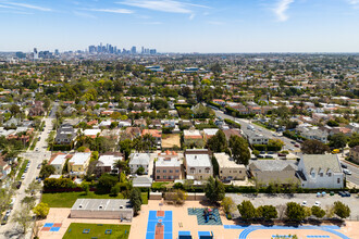 930 S Mansfield Ave, Los Angeles, CA - aerial  map view - Image1