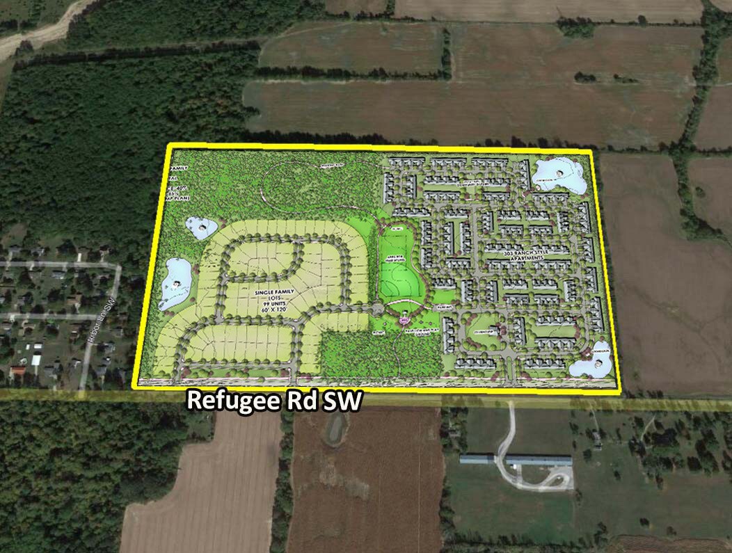 0 Refugee Rd, Pataskala, OH for sale Aerial- Image 1 of 1