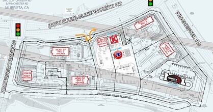 Winchester Rd, Murrieta, CA for lease Site Plan- Image 1 of 1
