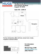 870 S Denton Tap Rd, Coppell, TX for lease Floor Plan- Image 1 of 9