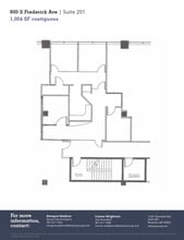 800 S Frederick Ave, Gaithersburg, MD for lease Floor Plan- Image 1 of 1