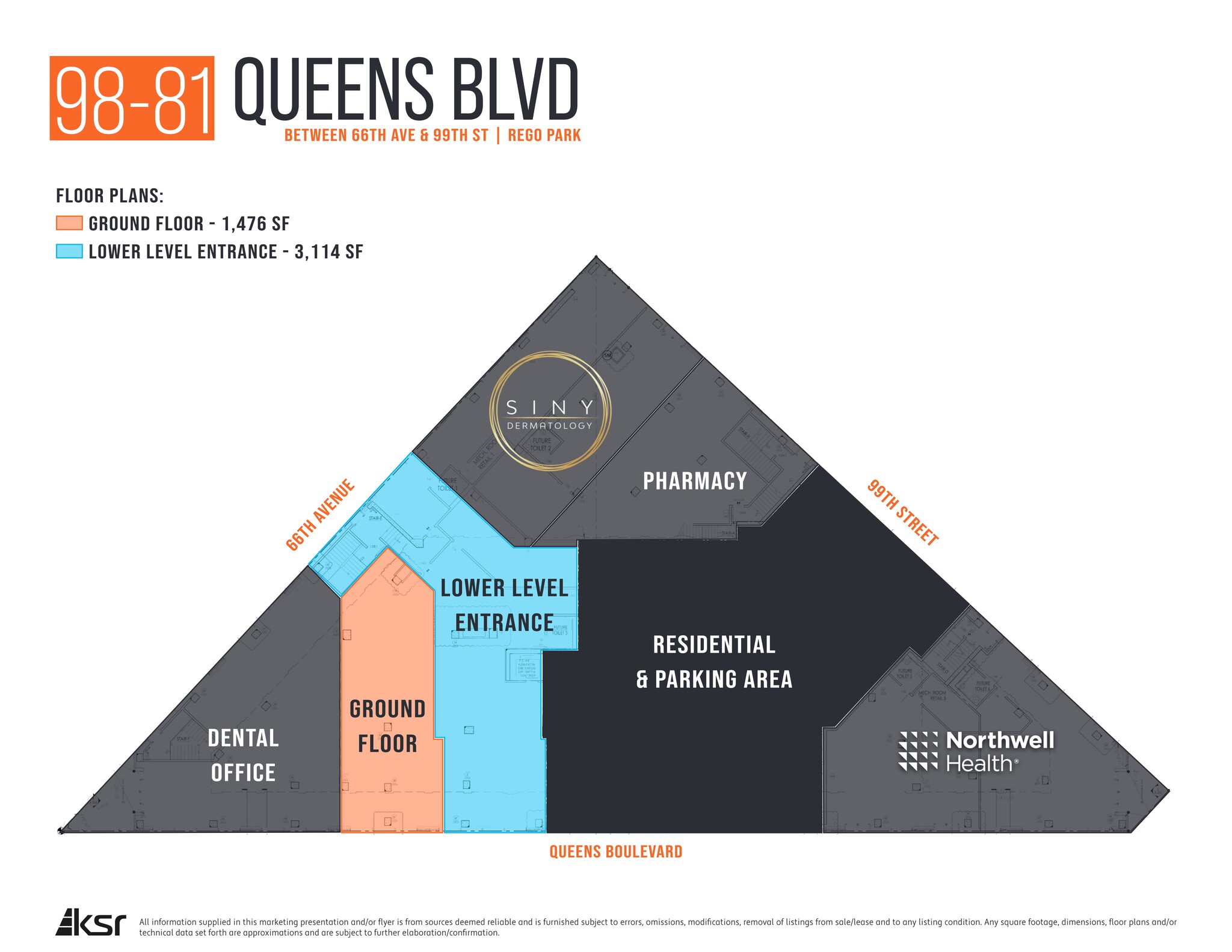 98-81 Queens Blvd, Rego Park, NY for lease Site Plan- Image 1 of 4