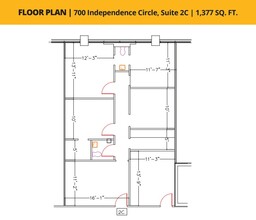 700 Independence Cir, Virginia Beach, VA for lease Floor Plan- Image 1 of 1